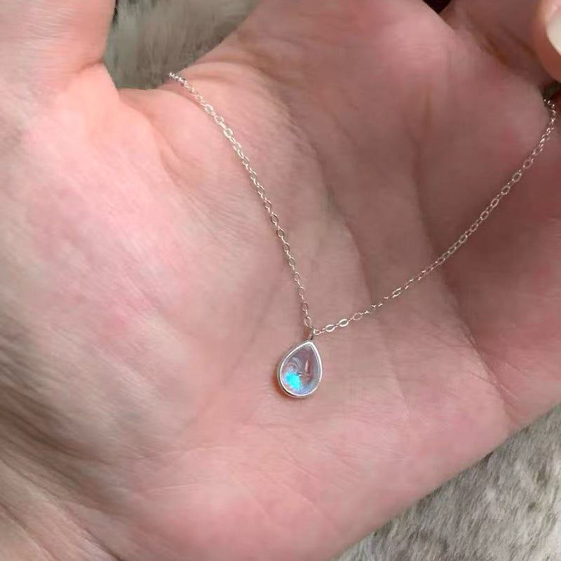 Sterling Silver Heart Pearl Necklace