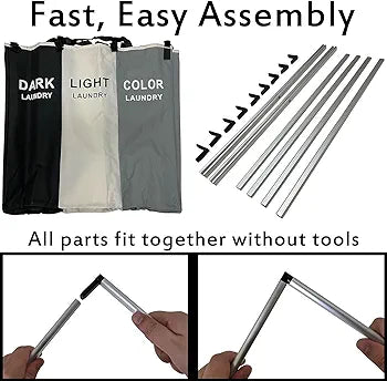 Laundry Basket – Stylish & Space-Saving Solution for Organized Laundry