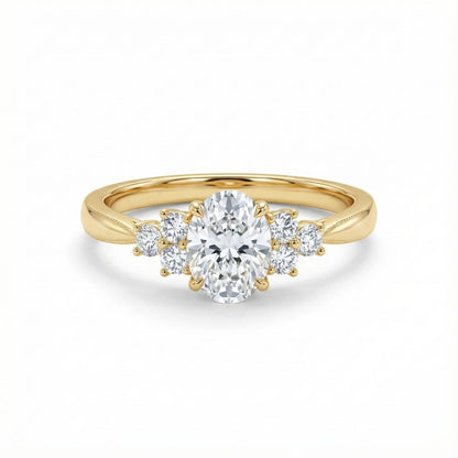 Moissanite ring