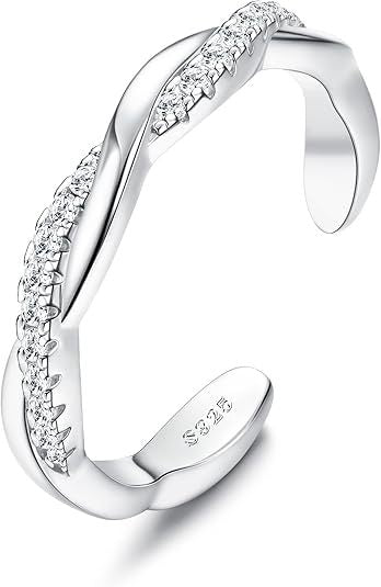 Adjustable Floral Foot Ring Set