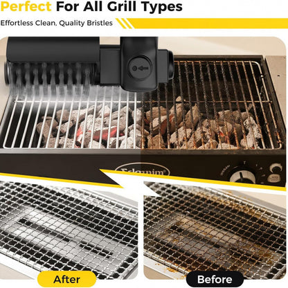 Electric Barbecue Grill Cleaning Brush for Heavy Grease