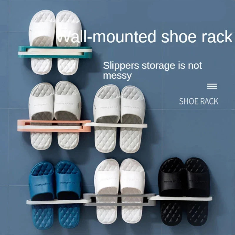 3 In 1 Bathroom Slipper Rack