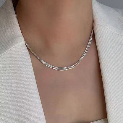 Sterling Silver Heart Pearl Necklace