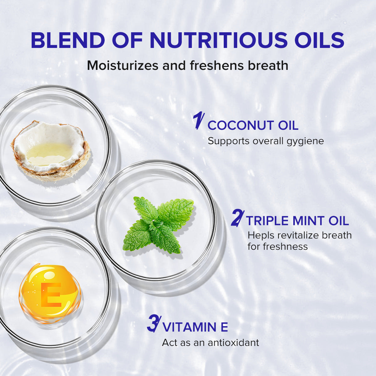 Coconut Oil Mint Mouthwash