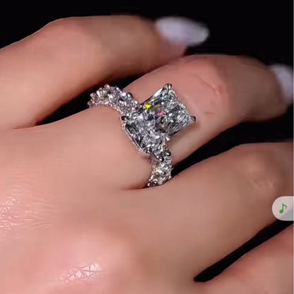 Zircon Geometric Women Ring