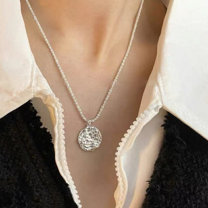Sterling Silver Heart Pearl Necklace