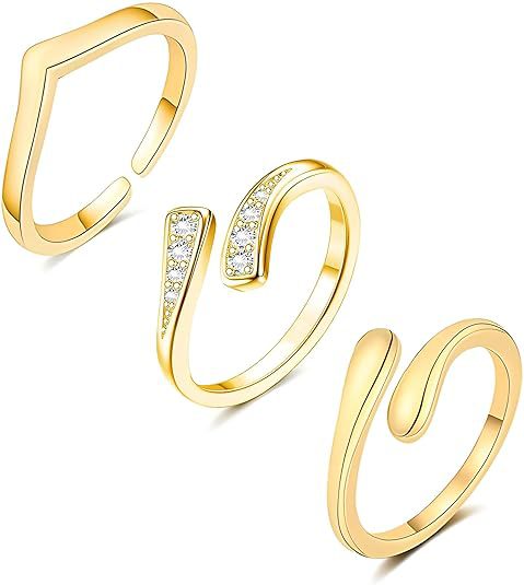 Adjustable Floral Foot Ring Set
