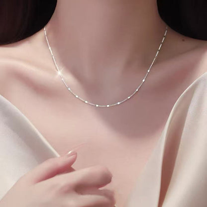Sterling Silver Heart Pearl Necklace