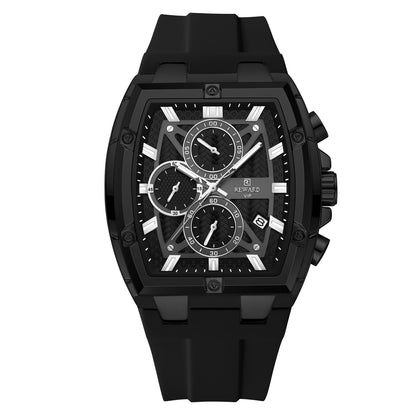 Reward VIP Luxury Men’s Watch – Square Dial, SEIKO Quartz, Luminous Chronograph