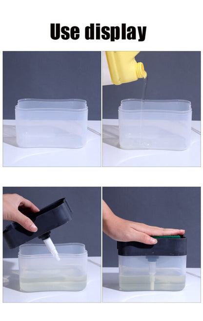 2-in-1 Soap Pump Dispenser